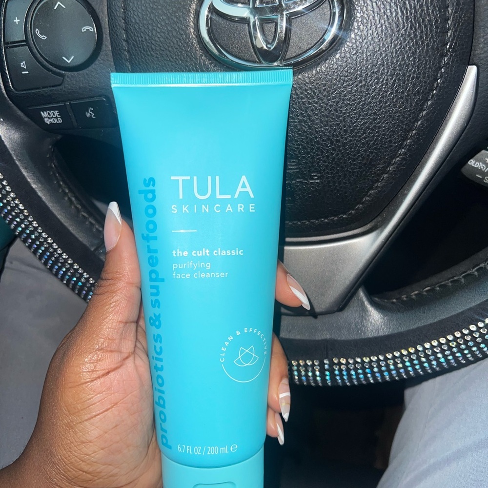 Tula Blue Skincare Cleanser & Exfoliant